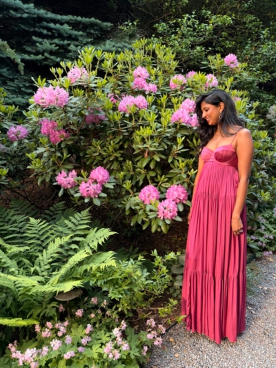 freya bustier maxi dress Free People Freya Maxi Dress - Pink