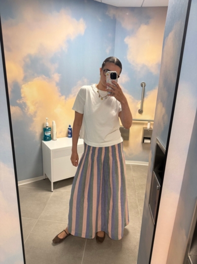 ウノピュウS/SMOCK NECK BANDANA SKIRT set up Savannah Smocked Maxi Skirt | Nuuly