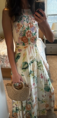 Floral A-Line Maxi Dress | Nuuly