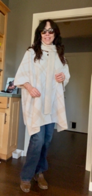 Vienna Knitted Poncho Cardigan