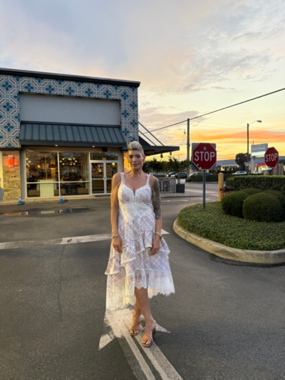 the bobbi asymmetrical ruffle tiered midi dress Asymmetrical Ruffles Hem Tailored Midi Dress  Futelle