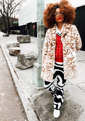 Ruby and ed on sale faux fur coat