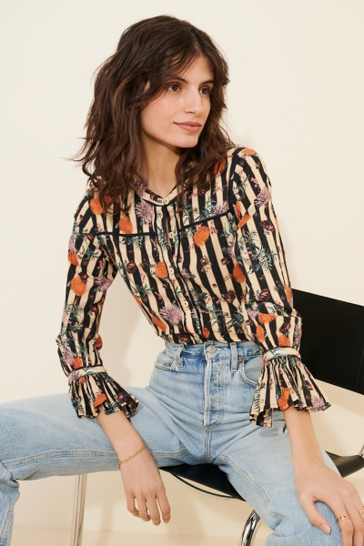 Mixed Print Buttondown | Nuuly