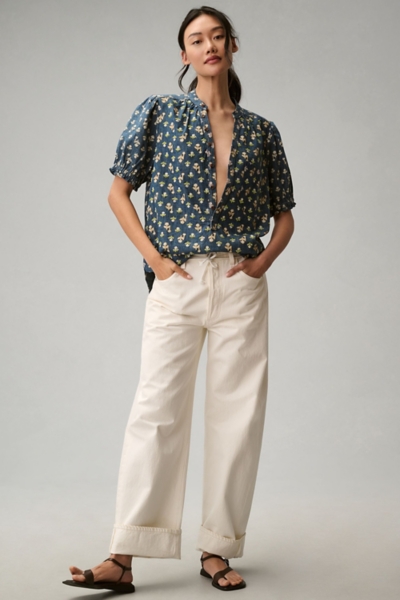 The Aly Puff-Sleeve Blouse: Printed Edition | Nuuly