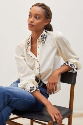 Scallop Buttondown | Nuuly