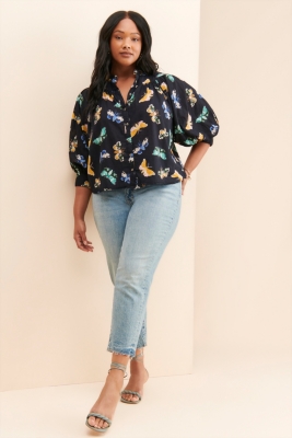 Femme Butterfly Top Nuuly