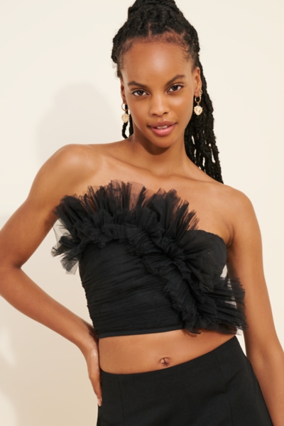 トップス bibiy MICHAELA TULLE TOP TULLE/ORGANDY｜Bibiy.