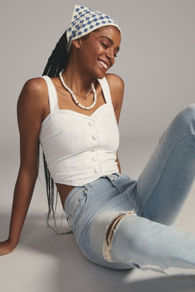 Buttonfront Tank Top | Nuuly