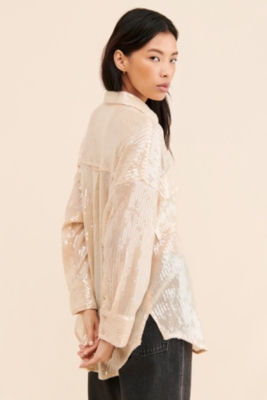 トップス FUTUREARCHIVE GLITTER NELCHECKSHIRT FUTUREARCHIVE GLITTER NELCHECKSHIRT