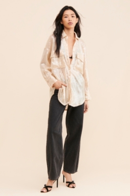 Sequin Shine Shirt | Nuuly