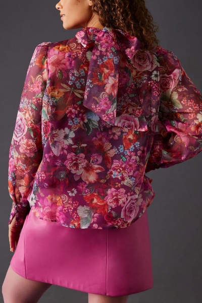 【完売・未使用】bow.a BOUQUET BLOUSE Ascension Billow Blouse – The Lake Forest Shop