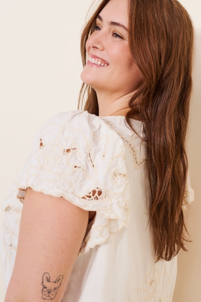 The Lainie Lace Blouse | Nuuly