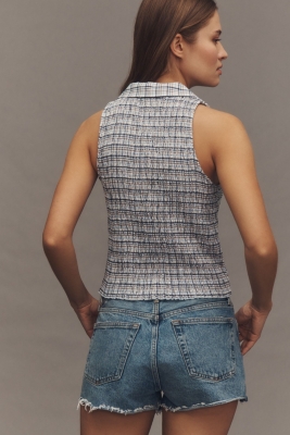 Sleeveless Shirred Top | Nuuly
