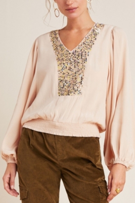 shira peasant blouse