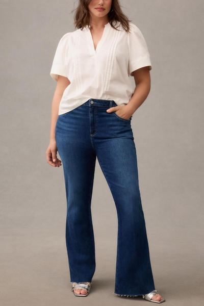 Poplin Pintuck Blouse | Nuuly