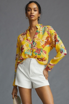 Tavi Buttoned Blouse | Nuuly