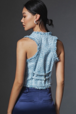 Tweed Shell Vest | Nuuly
