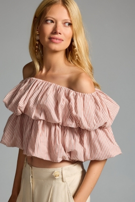 Off-The-Shoulder Bubble Top | Nuuly