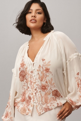 Delicate Pintuck Blouse | Nuuly