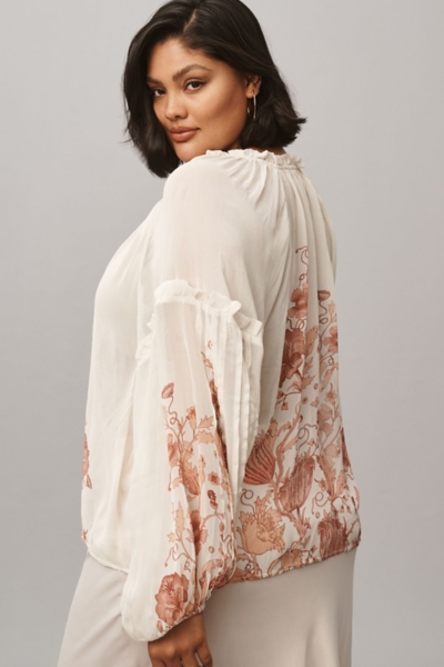 Delicate Pintuck Blouse | Nuuly