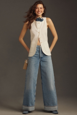 Sleeveless Buttondown Vest | Nuuly