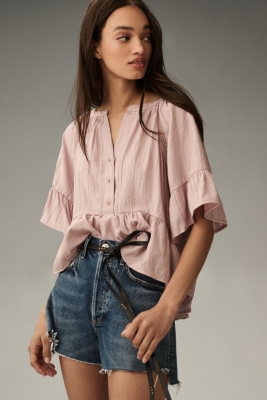 Peplum Blouse | Aritzia INTL