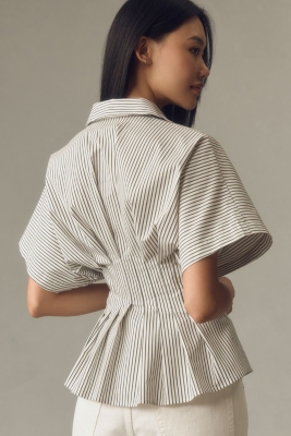 The Tobie Pleated Blouse