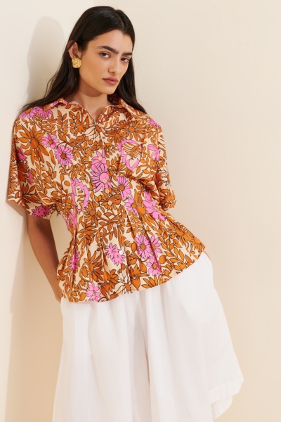 Latecia Embroidered Mini Dress