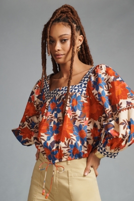 foufou squareneck puff sleeve blouse 新品 ≪通常販売≫【THE DRESS #27】squareneck puff sleeve blouse