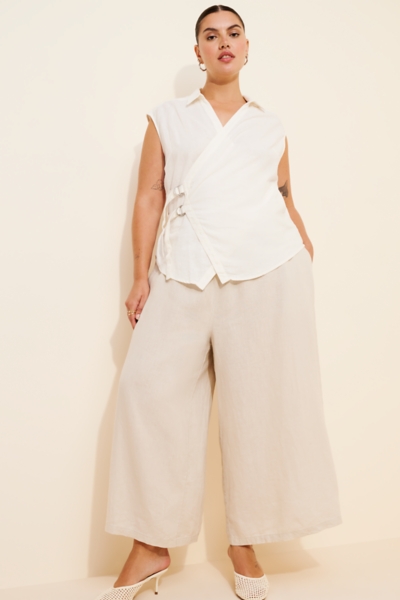 5/6終了herlipto Belted Cotton Blouse Belted Cotton Blouse - YouTube