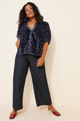 The Leandra Shirred Yoke Blouse | Nuuly