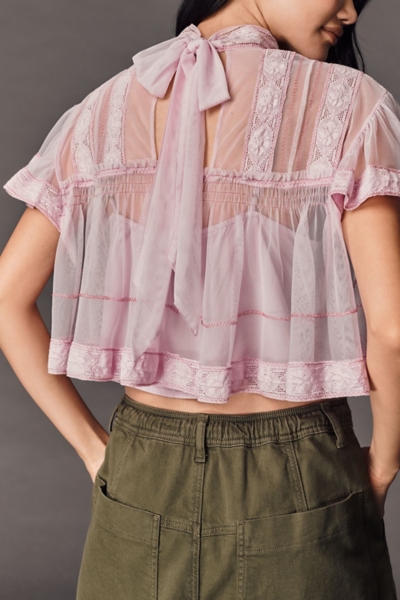 Darla 1940s/ 1950s short sleeved blouse in Jamboree print