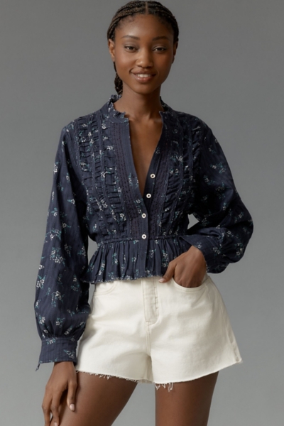 L'Or  ロル　Constructive Sleeve Blouse L'Or ロル Constructive Sleeve Blouse Black - メルカリ