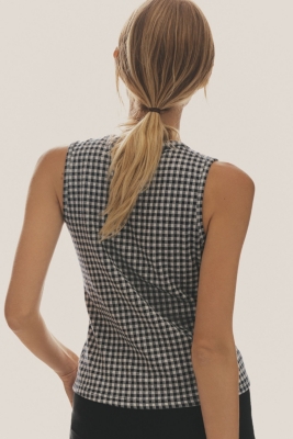 bow.a 水際 BALLOON TOPS S size Printed V Neck Batwing Top with Elastic Waist | Last Tango USA