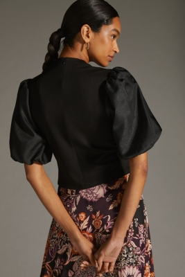 トップス Porto Puff Blouse thetoe 新品未使用 タグ付き！THETOE porto puff blouse ブラウス - メルカリ