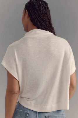 【送料&関税込】TotAme Sleeveless Funnel-neck Top Sleeveless funnel-neck top macadamia – TOTEME