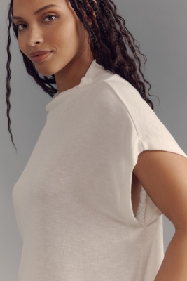 Sleeveless Funnel-Neck Top | Nuuly