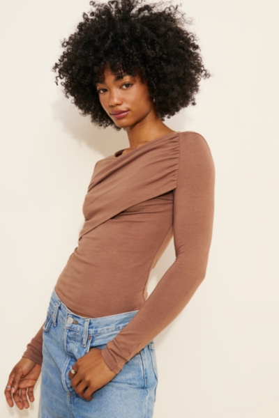 Ruched Off-Shoulder Top | Nuuly