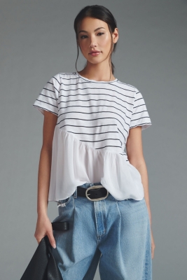 トップス Apolina Additions / peplum tee 3-5y トップス Apolina Additions / peplum tee 3-5y Buy White 100