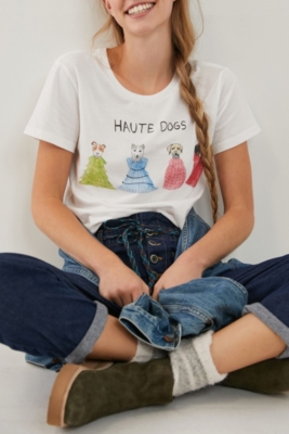 ◆送関税無料◆Unfortunate Portrait 'SERVICE DOGS' Tシャツ Essential Service Dogs Women's T-Shirt – Unfortunate Portrait