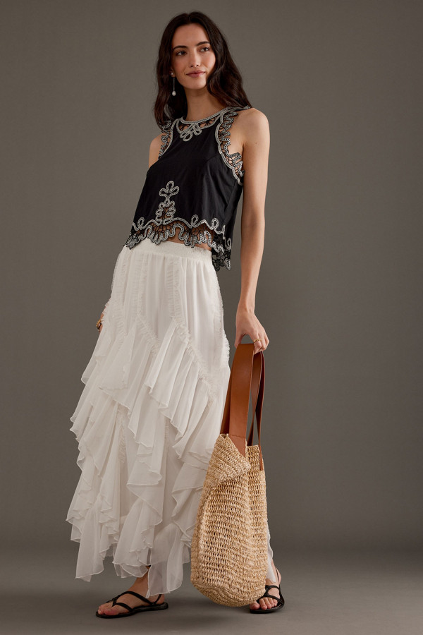 Embroidered Tank Top | Nuuly Embroidered Tank Top | Nuuly