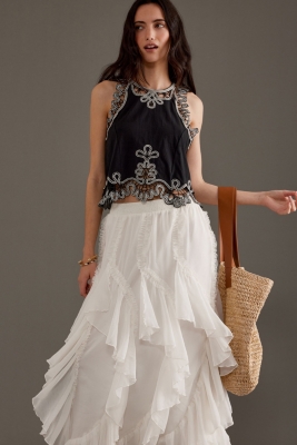 Embroidered Tank Top | Nuuly