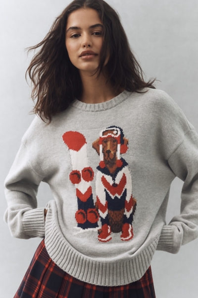 Jolene Dog Pullover Sweater | Nuuly