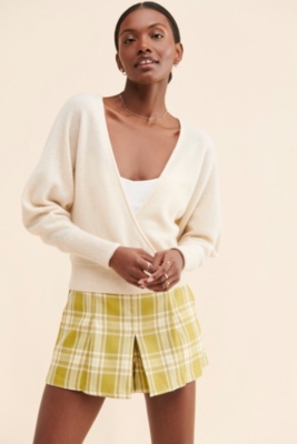 Cashmere Surplice Knit Sweater | Nuuly