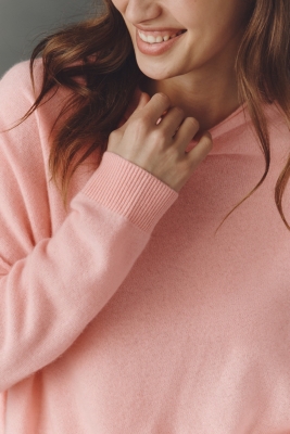 The Alani Cashmere Mock Neck Sweater