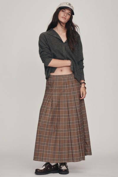 The Alani Cashmere Mock Neck Cardigan | Nuuly