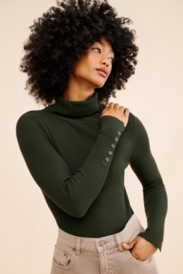 ButtonSleeve Turtleneck Nuuly Rent