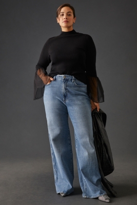 Turtleneck Tulle Sweater | Nuuly