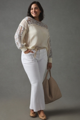 トップス ENFOLD LAYERED BALLOON-SLEEVE PULLOVER ENFOLD LAYERED BALLOON-SLEEVE PULLOVER