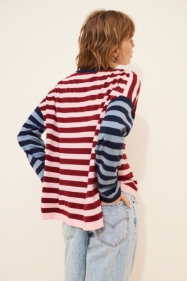 【関送込み】Unisex Striped Sweater/3色/N230035 Benetton_22AI_22A1335K101U_901